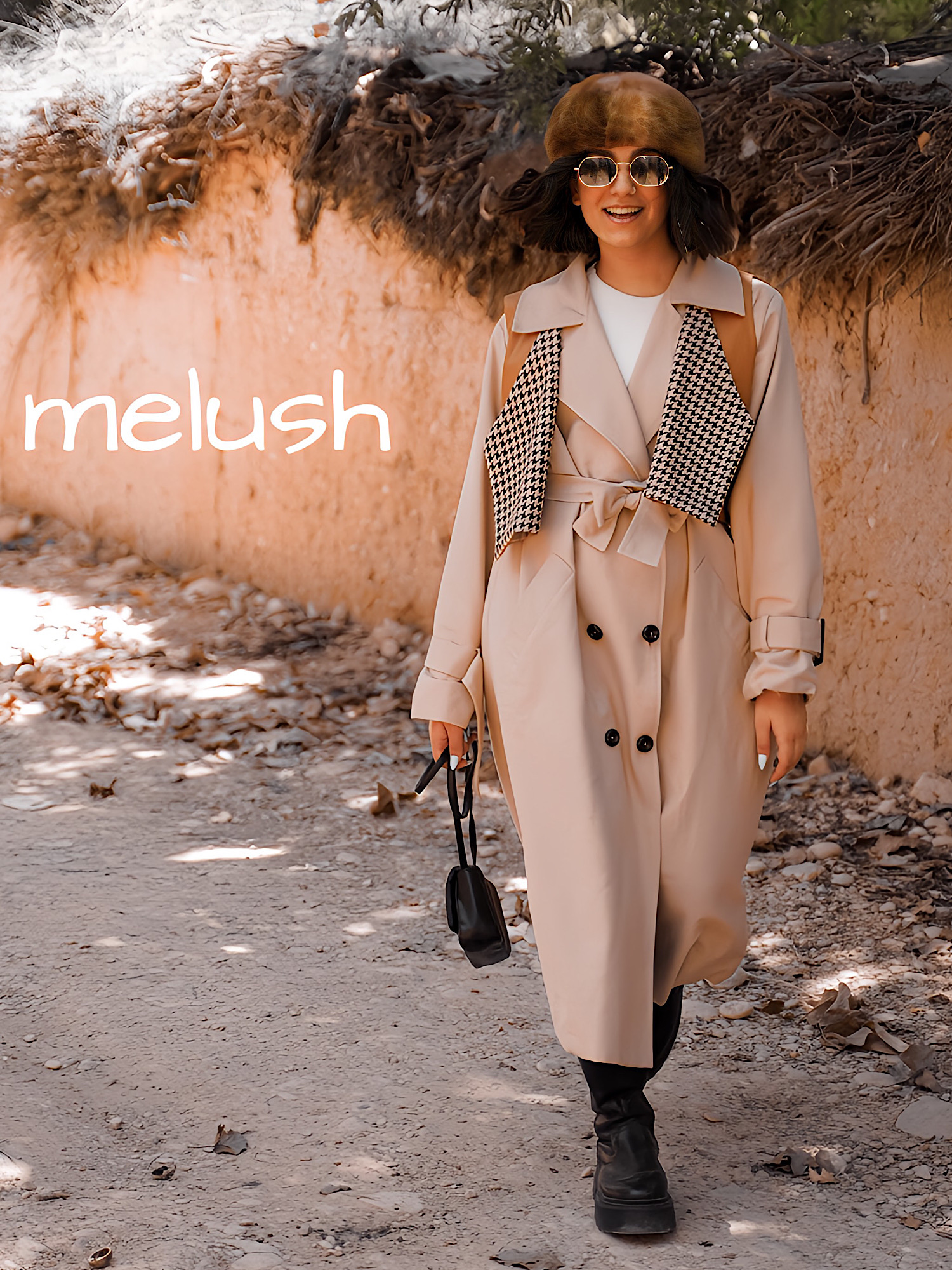 ترنچ کت بلند استلا